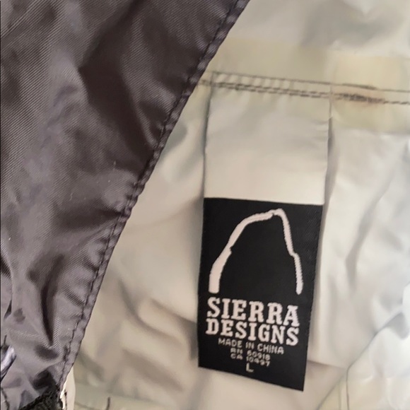 Sierra Designs Black Wind Breaker Jacket - Picture 4 of 5